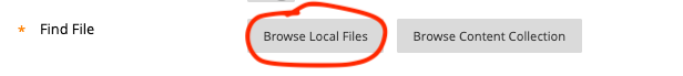 browse local files button