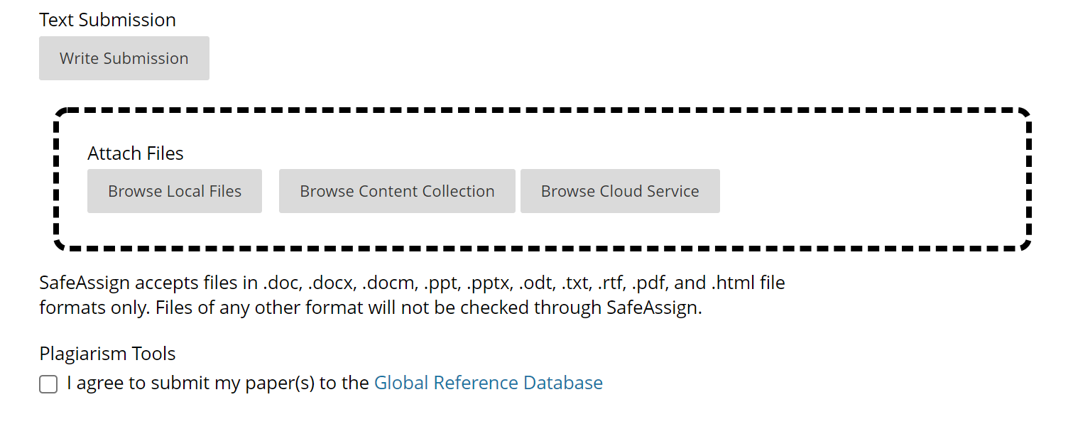 attach file space