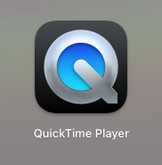 screenshot of Quicktime icon