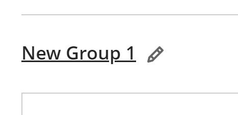 Group name field with default (New Group 1) text