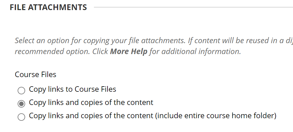 File attachment options